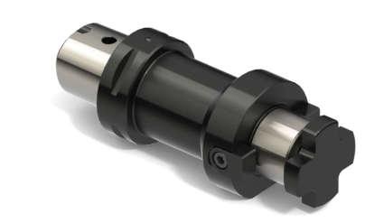 C63 Aufsteckfräsdorn mit Quernut und Kühlmittelzufuhr