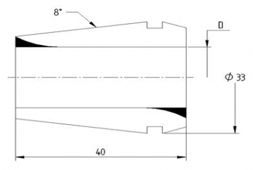 Präzisions-Spannzange ER 32 D=3,0mm