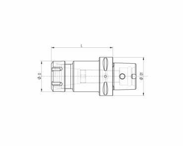 Preview: C63 ER Spannzangenfutter ER16 L=60    -Datenblatt-